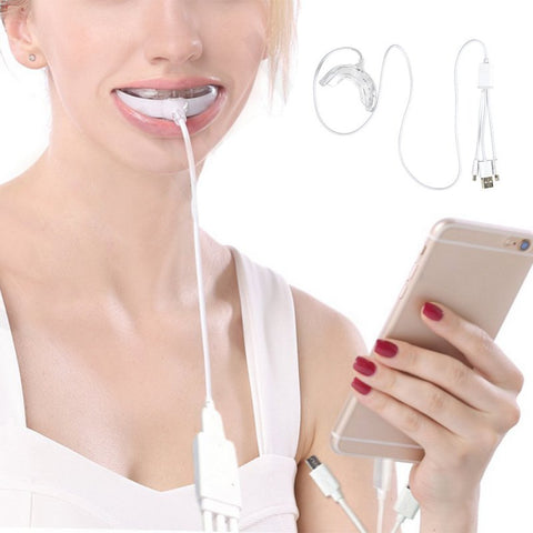 USB Portable LED Teeth Whitening Device