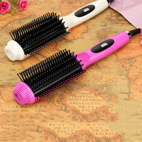 Electric Hair Curler and Straightening Comb