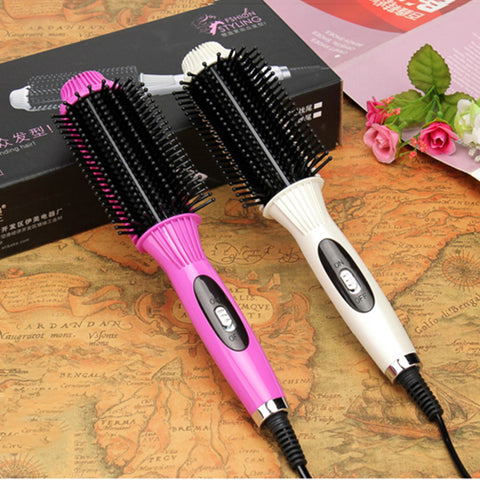 Electric Hair Curler and Straightening Comb